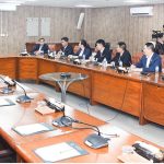 Federal Minister for Board of Investment, Qaiser Ahmed Sheikh chairs an important meeting with a high-level delegation of the Chinese company Aerospace Development Industry Investment Group Co.