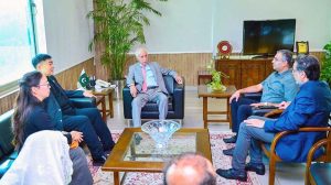 Federal Minister for Board of Investment, Qaiser Ahmed Sheikh held an important meeting with Kunlun Group and Oasis Group delegation