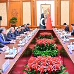 Deputy Prime Minister and Foreign Minister, Senator Mohammad Ishaq Dar meets with Member of the Political Bureau and Minister of Foreign Affairs of China, Wang Yi
