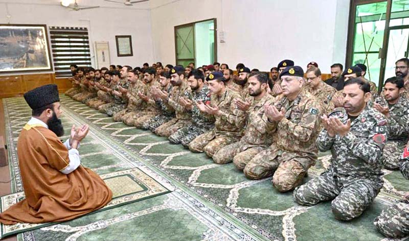 Field Marshal Syed Asim Munir, NI (M), HJ, COAS & CDF prays for the enduring stability and prosperity of Pakistan after Eid-ul-Fitr prayers