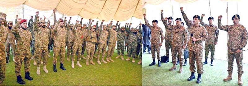 Field Marshal Syed Asim Munir, NI (M), HJ, COAS & CDF, visited Kurram to spend Eid-ul-Fitr with the troops and officers