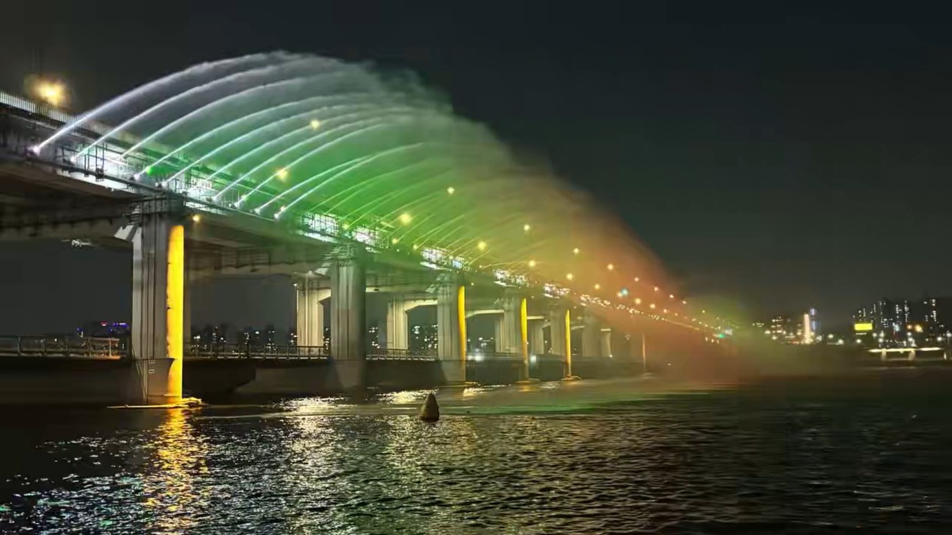 World landmarks illuminate in Pakistan flag colors on Pakistan Day