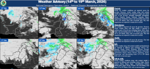 NDMA warns of rain, snowfall, potential GLOF, landslide risks in northern regions