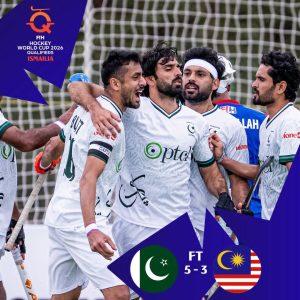 Pakistan beat Malaysia 5-3 to reach World Cup qualifier semifinals