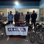 Two bike lifters in handcuffs as ICT Police recover 10 stolen motorcycles