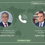 DPM/FM Dar, Azerbaijan FM discuss current regional situation