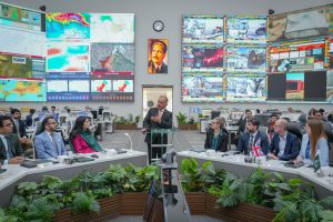 UK High Commissioner visits NEOC at NDMA Headquarters