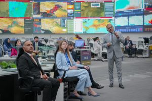 UK High Commissioner visits NEOC at NDMA Headquarters