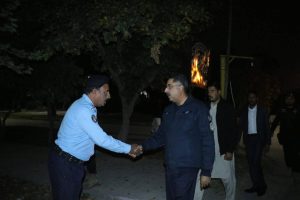 IGP Rizvi meets police on Fajr duty outside Masjids, lauds vigilance