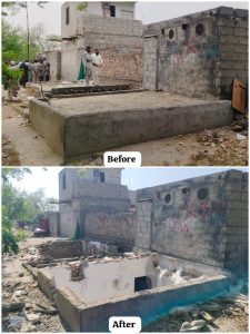 CDA begins operation to clear from park land near G-7 Khadda Market