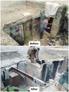 CDA begins operation to clear from park land near G-7 Khadda Market