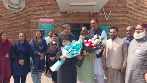 CDA chief visits hospital, Edhi Home and security checkpoints on Eid