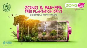 Zong advances sustainability agenda with tree plantation drive