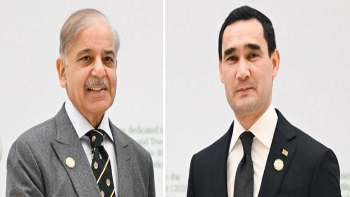 PM Shehbaz, Turkmen President exchange Eid greetings, Reaffirm ties