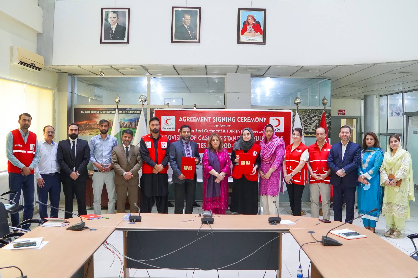 PRCS and Turkish Red Crescent Sign Agreement to Provide Cash Assistance to Flood-Affected Families