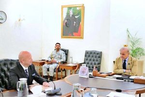 Group CEO of multinational telecommunication and digital services company VEON Kaan Terzioglu called on Prime Minister Muhammad Shehbaz Sharif