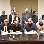 Chairman Prime Minister youth Programme Rana Mashood Ahmed Khan witnessed the MOU signing ceremony to launch ACT Al