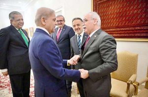 A delegation of the Constitutional Court of the Republic of Turkiye led by President of the Constitutional Court H.E. Kadir Özkaya called on Prime Minister Muhammad Shehbaz Sharif.