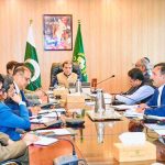 Federal Minister for Railways Muhammad Hanif Abbasi chairing a high-level meeting on the restoration of out-of-service coaches, directing authorities to expedite repairs and ensure their early deployment in operations