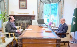 Chairman Prime Minister's Youth Program Rana Mashood Ahmad Khan called on Prime Minister Muhammad Shehbaz Sharif.