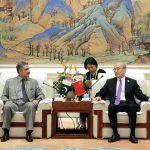 Hon'ble Chief Justice of Pakistan Mr. Justice Yahya Afridi In a meeting with Chinese counterpart during Shanghai Cooperation Organization (SCO)