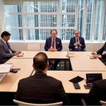 Federal Minister for Finance and Revenue, Senator Muhammad Aurangzeb, held a constructive meeting with representatives of S&P Global Ratings on the sidelines of the World Bank-IMF Spring Meetings