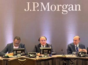 Federal Minister for Finance and Revenue, Senator Muhammad Aurangzeb, participated in the J.P. Morgan Investment Seminar titled "Pakistan: Economic and Monetary Policy Outlook", where he engaged with global institutional investors on the sidelines of the World Bank-IMF Spring Meetings 2026 .
