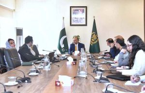 Federal Minister for Climate Change and Environmental Coordination, Dr. Musadik Malik, held a meeting with Ms. Laura Jalosjoki, Country Representative for Nepal and Pakistan of the GGGI