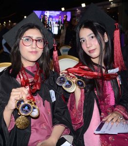 Chairman Punjab Higher Education Commission (PHEC) Prof. Dr. Iqrar Ahmad Khan addresses the 4th Convocation Ceremony 2026 of Aziz Fatimah Medical & Dental College (AFMDC).