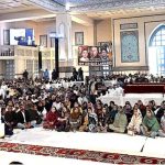 Chairman Pakistan Peoples Party Bilawal Bhutto Zardari addressing to Public gathering on the occasion of 47th death anniversary of Shaheed Zulfiqar Ali Bhutto at Garhi Khuda Bakhsh