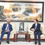 Governor Sindh Syed Muhammad Nehal Hashmi meets Consul General Yang Yundong at the Chinese Consulate