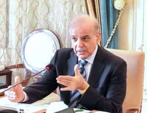 Prime Minister Muhammad Shehbaz Sharif chairing a review meeting regarding FBR.
