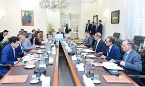 Prime Minister Muhammad Shehbaz Sharif chairs a review meeting on Polio eradication from the country.