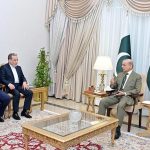 Iranian Foreign Minister Seyyed Abbas Araghchi calls on Prime Minister Muhammad Shehbaz Sharif. Deputy Prime Minister and Foreign Minister Senator Mohammad Ishaq Dar and Chief of Army Staff & Chief of Defence Forces Field Marshal Syed Asim Munir were also present in the meeting