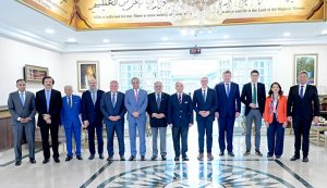 business delegation of the European Union meets Prime Minister Muhammad Shehbaz Sharif.