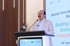 Chairman Prime Minister's Youth Programme, Rana Mashood Ahmed Khan while addressing at SIA summit 2.0.