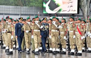 Passing Out parade of cadets of 153rd PMA Long Course, 38th Technical Graduate Course, 72nd Integrated Course, 15th Mujahid Course and 27th Lady Cadet Course was held at Pakistan Military Academy (PMA)