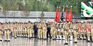 Passing Out parade of cadets of 153rd PMA Long Course, 38th Technical Graduate Course, 72nd Integrated Course, 15th Mujahid Course and 27th Lady Cadet Course was held at Pakistan Military Academy (PMA)