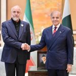 Prime Minister Muhammad Shehbaz Sharif held a meeting with the Iranian delegation led by the Honorable Speaker of the Iranian Consultative Assembly, Mr. Mohammad Bagher Ghalibaf at Islamabad Talks