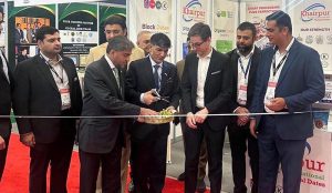 Ambassador Muhammad Saleem inaugurating Pakistan Pavillion at Sial Canada 2026 Exhibition in Montreal.