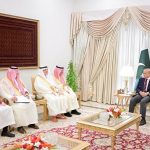 Finance Minister of the Kingdom of Saudi Arabia H.E. Muhammad bin Abdullah Al-Jadaan called on Prime Minister Muhammad Shehbaz Sharif