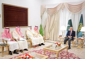 Finance Minister of the Kingdom of Saudi Arabia H.E. Muhammad bin Abdullah Al-Jadaan called on Prime Minister Muhammad Shehbaz Sharif