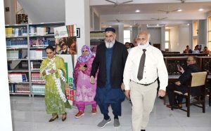 Chairman of Higher Education Commission (HEC) Prof. Dr Niaz Ahmed Akhtar visits Liaquat University of Medical and Health Science Jamshoro.