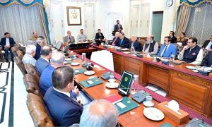 Prime Minister Muhammad Shehbaz Sharif chairs Federal Cabinet Meeting.