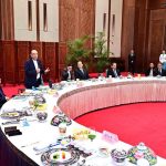 President Asif Ali Zardari delivers remarks at the banquet hosted in his honour by the Governor of Hunan Province, Mao Weiming