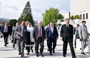 Hon'ble Mr. Kadir Özkaya, President Constitutional Court of the Republic of Türkiye planting a tree in Supreme Court Garden at.