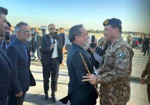 Field Marshal Syed Asim Munir, NI (M), HJ, COAS & CDF and Mohsin Naqvi, Interior Minister along with the delegation arrives at Tehran as part of the ongoing mediation efforts.