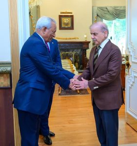 Governor Sindh Nihal Hashmi called on Prime Minister Muhammad Shehbaz Sharif.