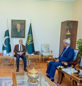 Governor Sindh Nihal Hashmi called on Prime Minister Muhammad Shehbaz Sharif.