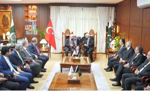 Turkish delegation led by the President of the Constitutional Court of the Republic of Turkiye meets Chief Justice of the Federal Constitutional Court along with other judges.
